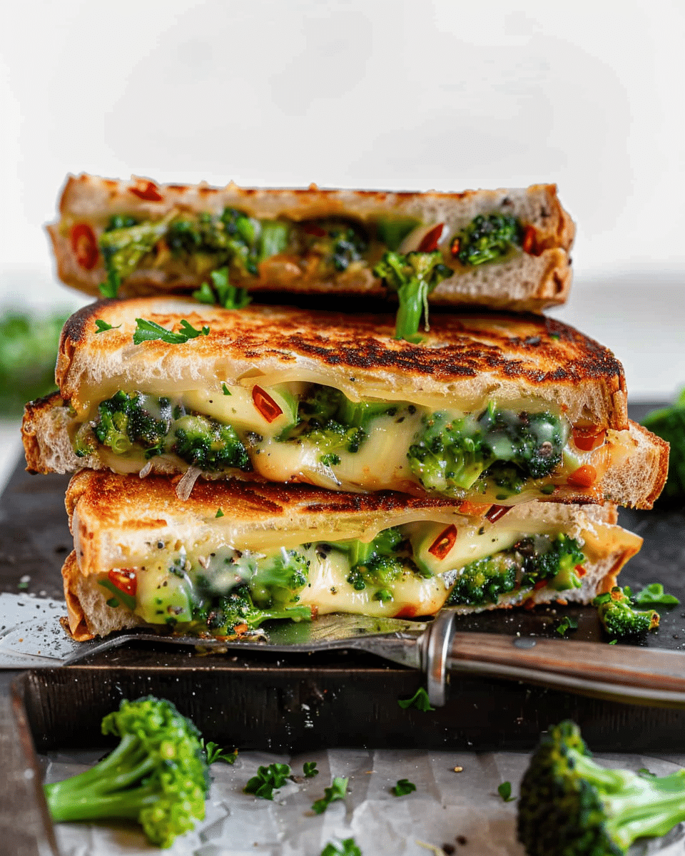 Why Roasting Broccoli Is Key to Your Best Grilled Cheese Ever